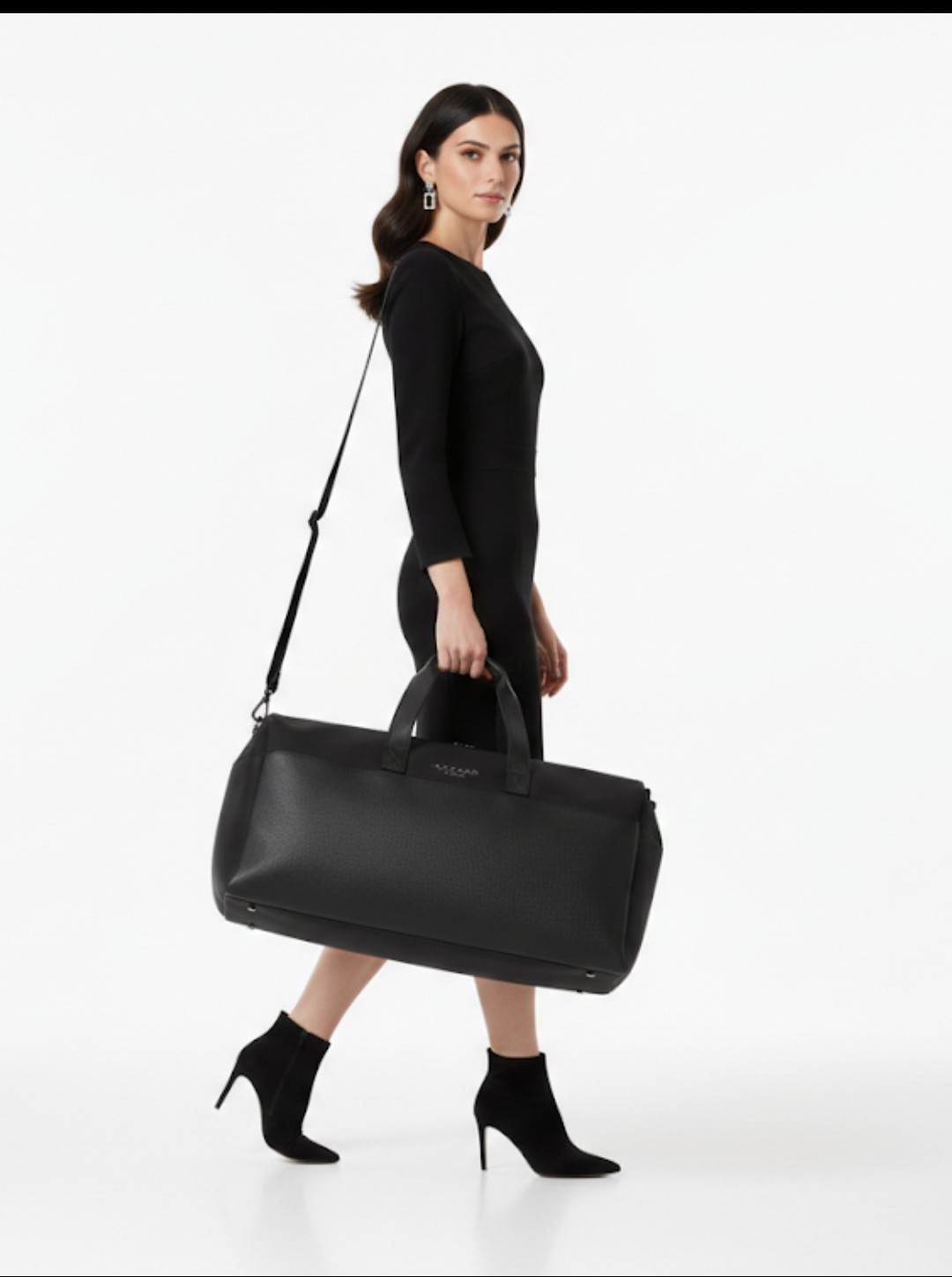 AZZARO MOST WANTED LIMITED EDITION SPORTS , TRAVEL , GYM , WEEKENDER BAG BLACK