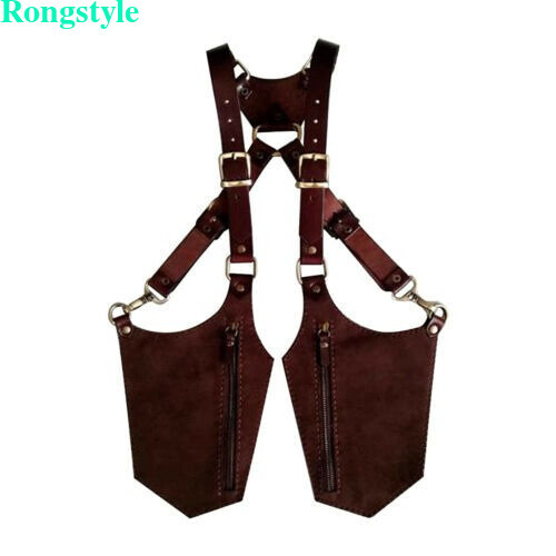Adjustable AntiTheft Hidden Underarm Shoulder Bag PU Leather Wallet Strap Pocket