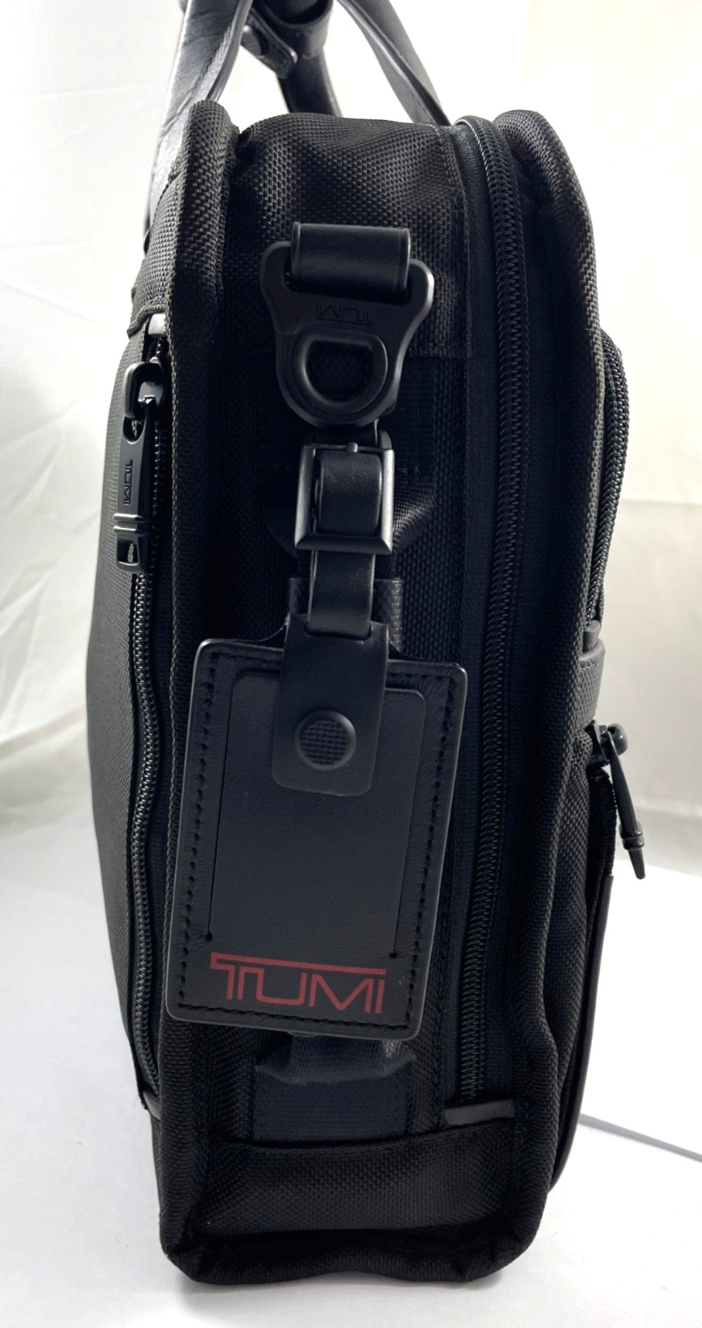 Tumi Alpha 3 Slim Three Way Backpack Briefcase Laptop Bag Nylon 2603182D3 $550