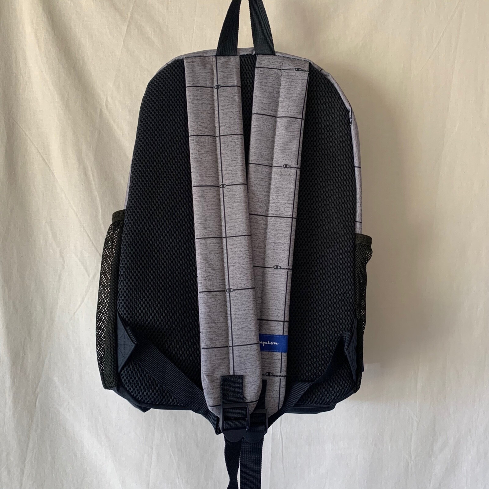 Champion Backpack Blue Padded Straps 11.5in x 16.5in x 5in