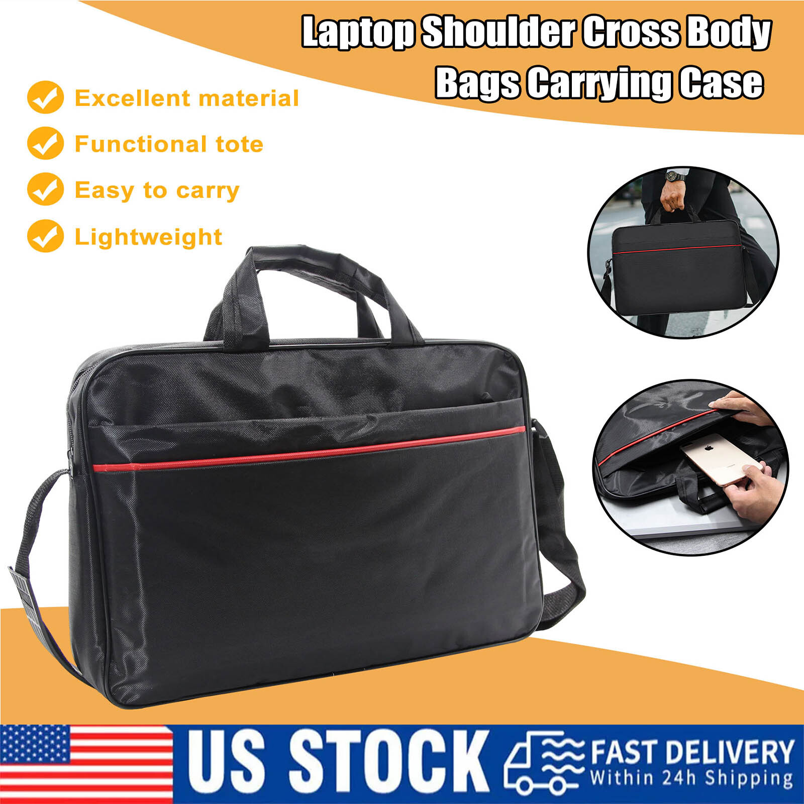 NEW Laptop Bag Case With Shoulder Strap For 13″14″15.6″ Asus/Macbook DELL/Lenovo