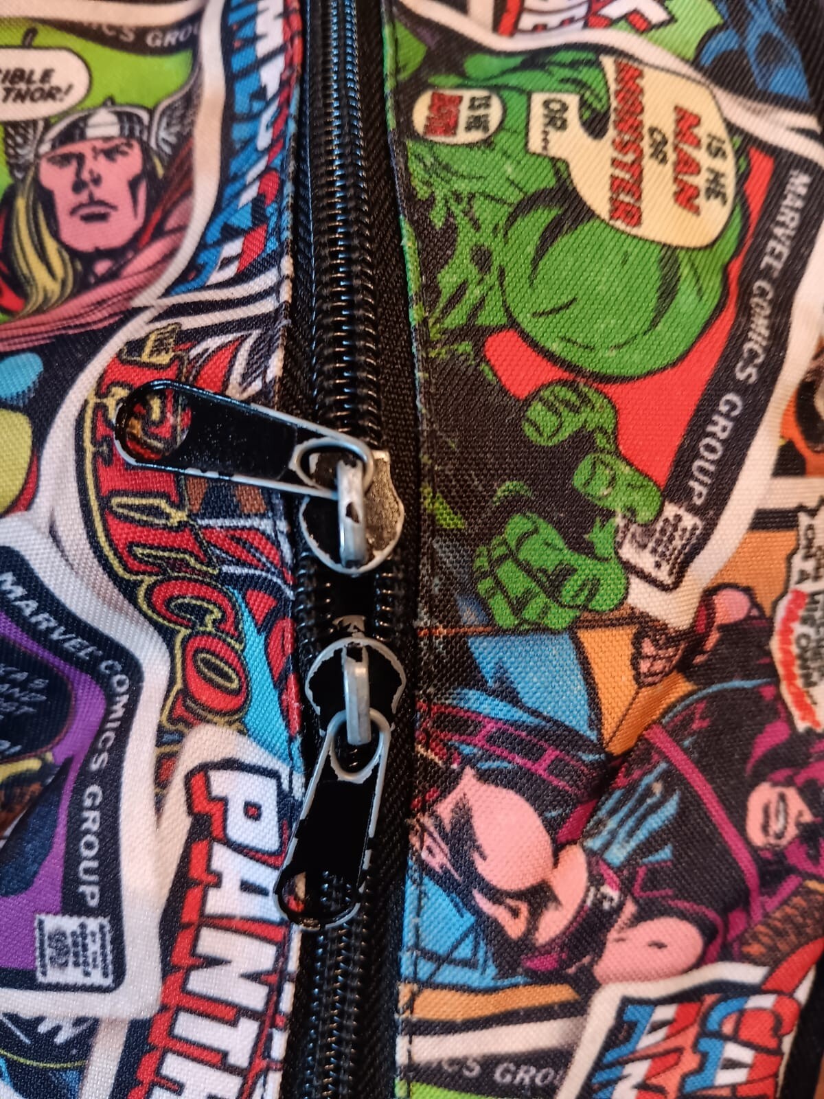 Bioworld Marvel Comics Comic Print 16″ Backpack