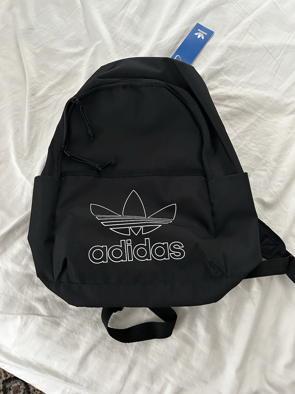 New Adidas Adicolor Unisex Backpack -OS (black)