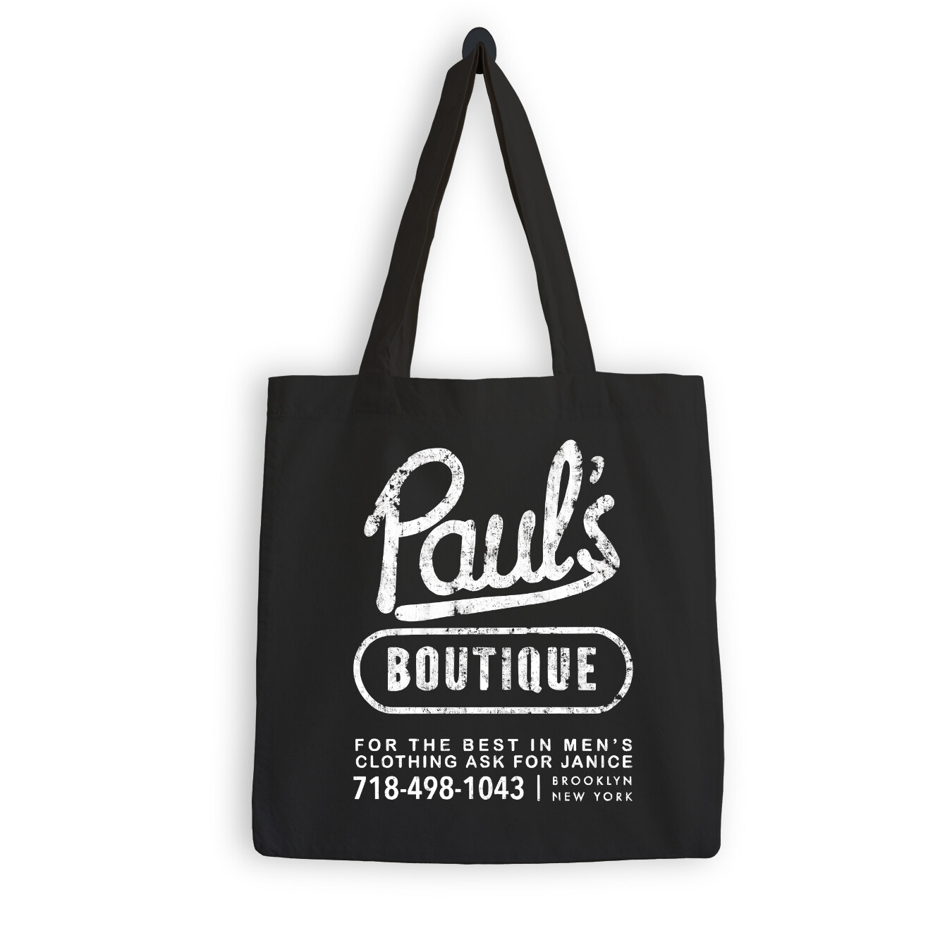 Beastie Boys tote bag – Vinyl Record – Paul’s Boutique – 80s hip hop legends