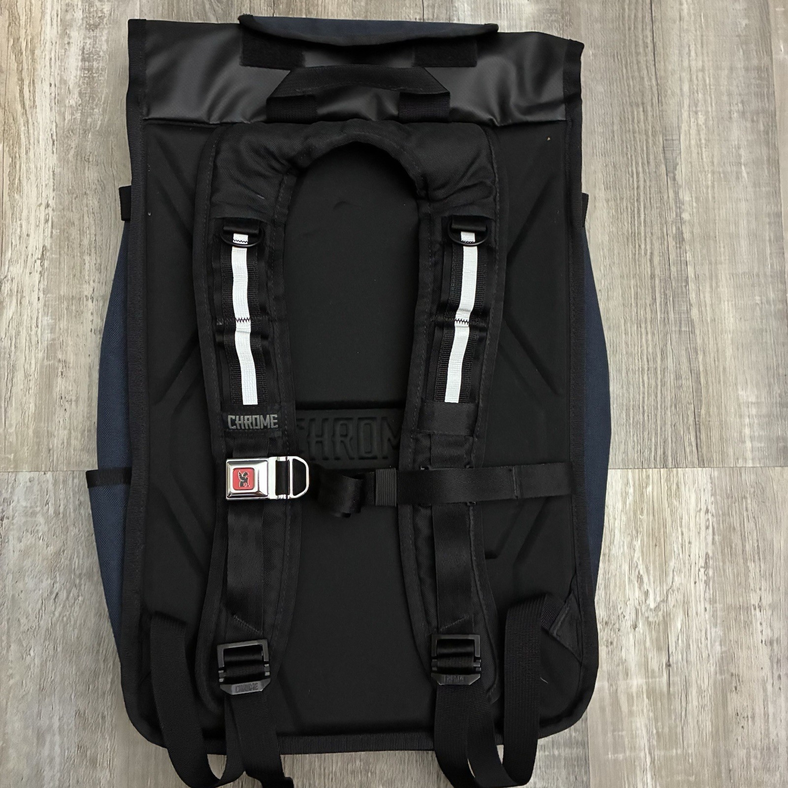 Chrome Industries Bravo 2.0 Roll-Top Backpack – Black – Waterproof Commuter Bag