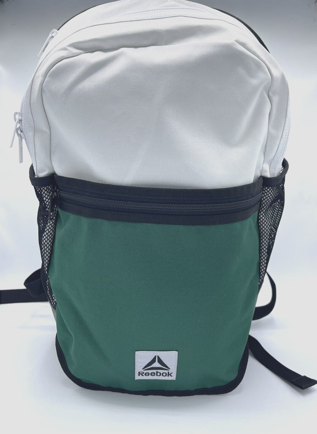 Reebok Sample Classic Unisex Active Sport Backpack White/Green/Black