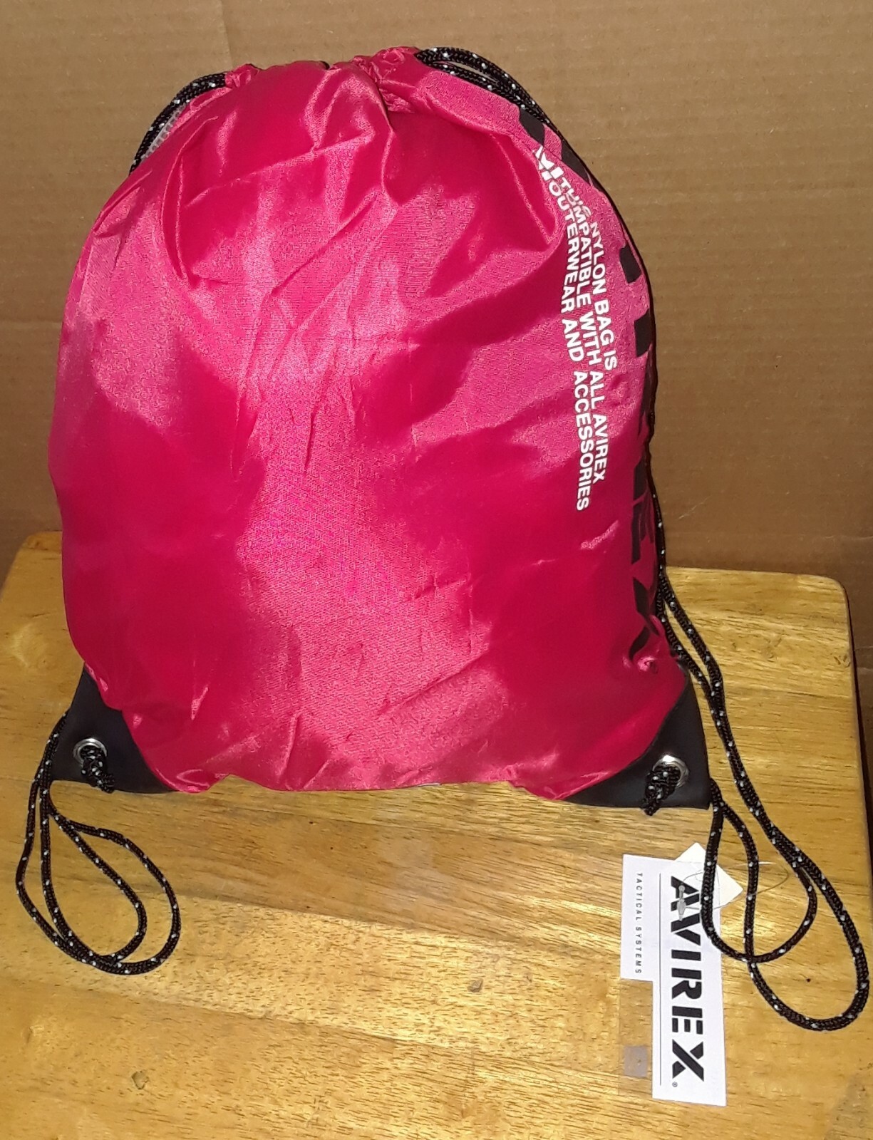 AVIREX New York Accessories Drawstring Backpack