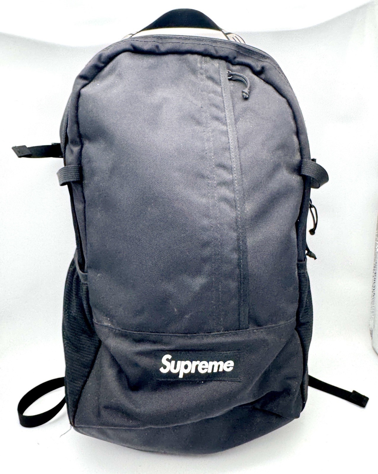 Supreme Backpack Black Cordura SS18 Box Logo 100% Authentic LegitApp Certified