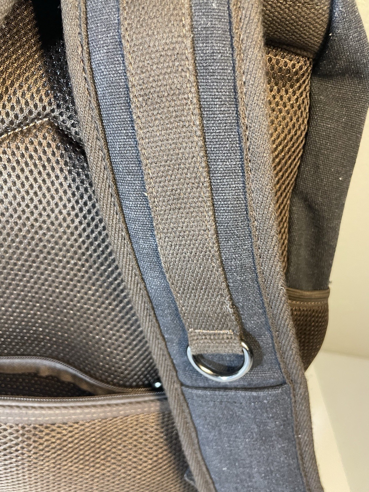 Laptop Backpack Black Brown School Work Hiking Backpack Ama Dablam