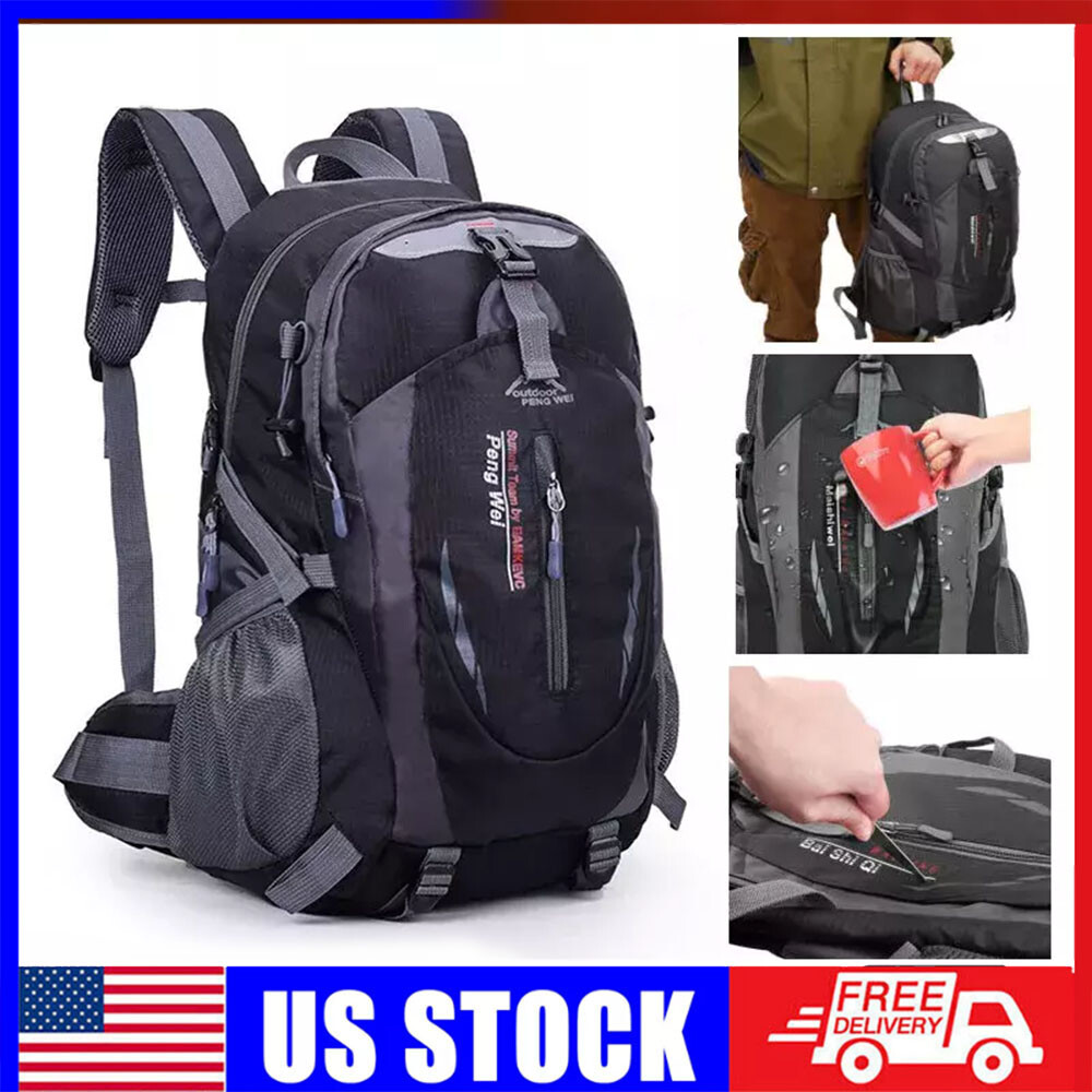 30L Military Large Tactical Backpack Rucksack Camping Hiking Bag Outdoor cycling