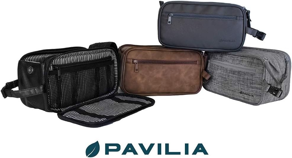 Toiletry Bag for Men, Travel Essentials Shaving Dopp Kit, Mens Travel Bag Toi…