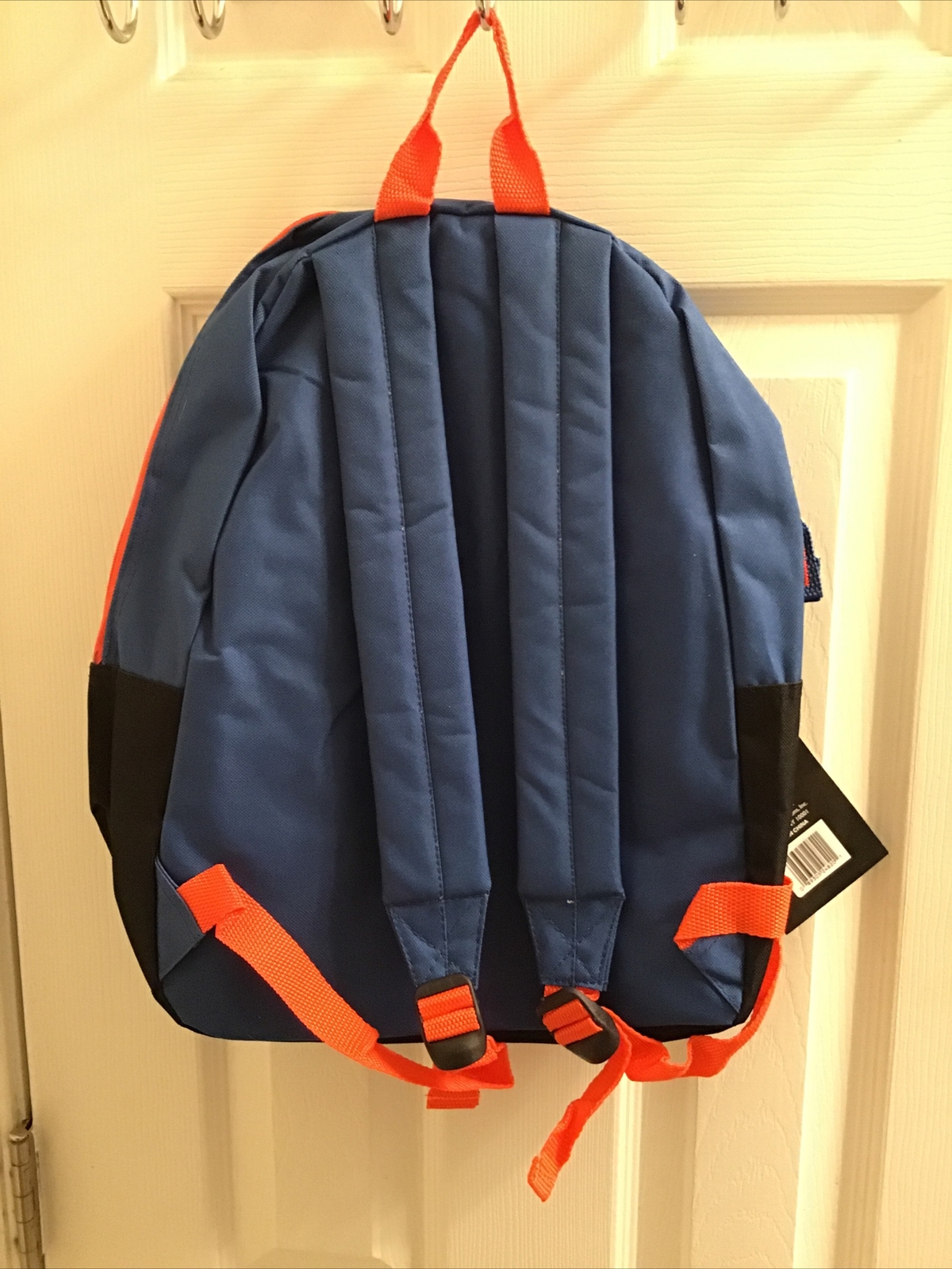 TRAIL MAKER Multi color Backpack NWT BLUE/NEON ORANGE/ BLACK