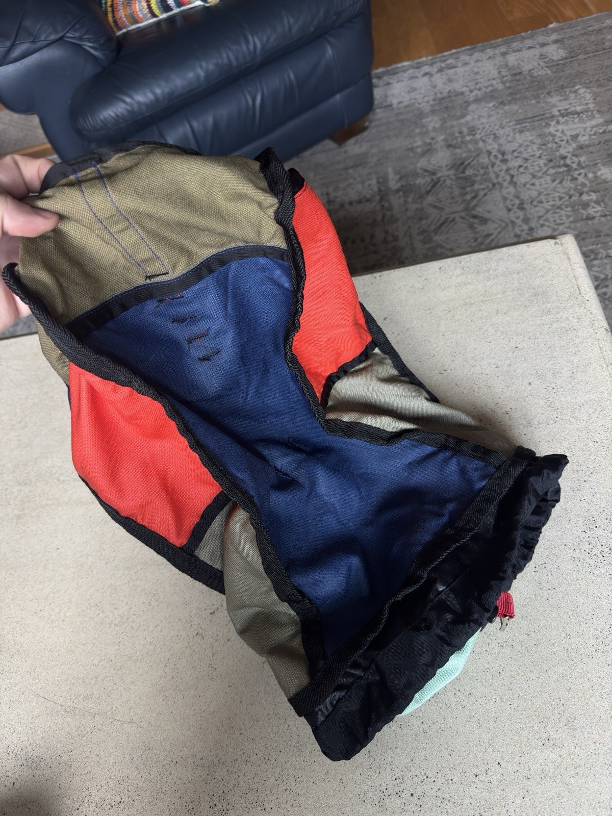 Epperson Mountaineering Large Climb Pack 19x12x6 Multi Color Block Made In USA