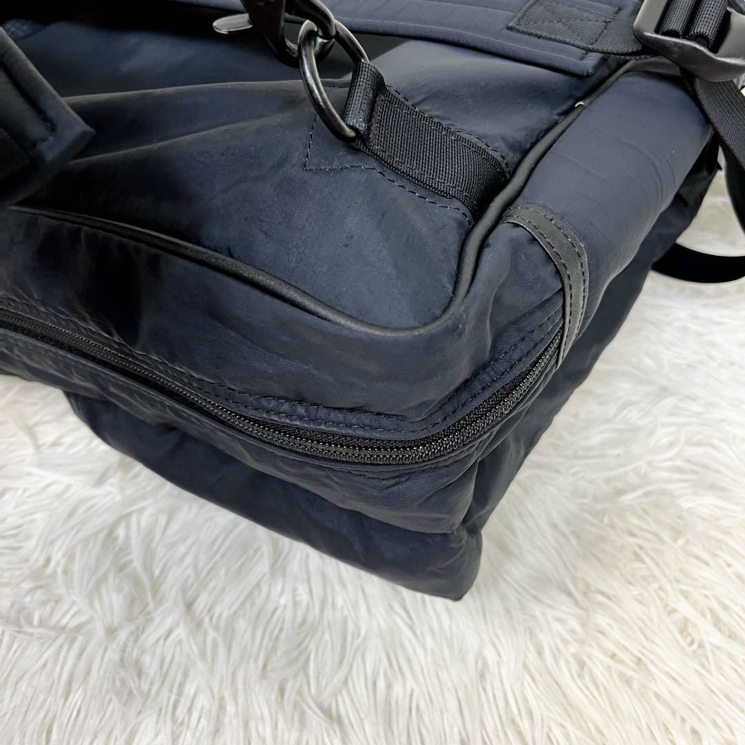 PORTER LAYER 3-Way Briefcase Backpack Shoulder Bag Navy