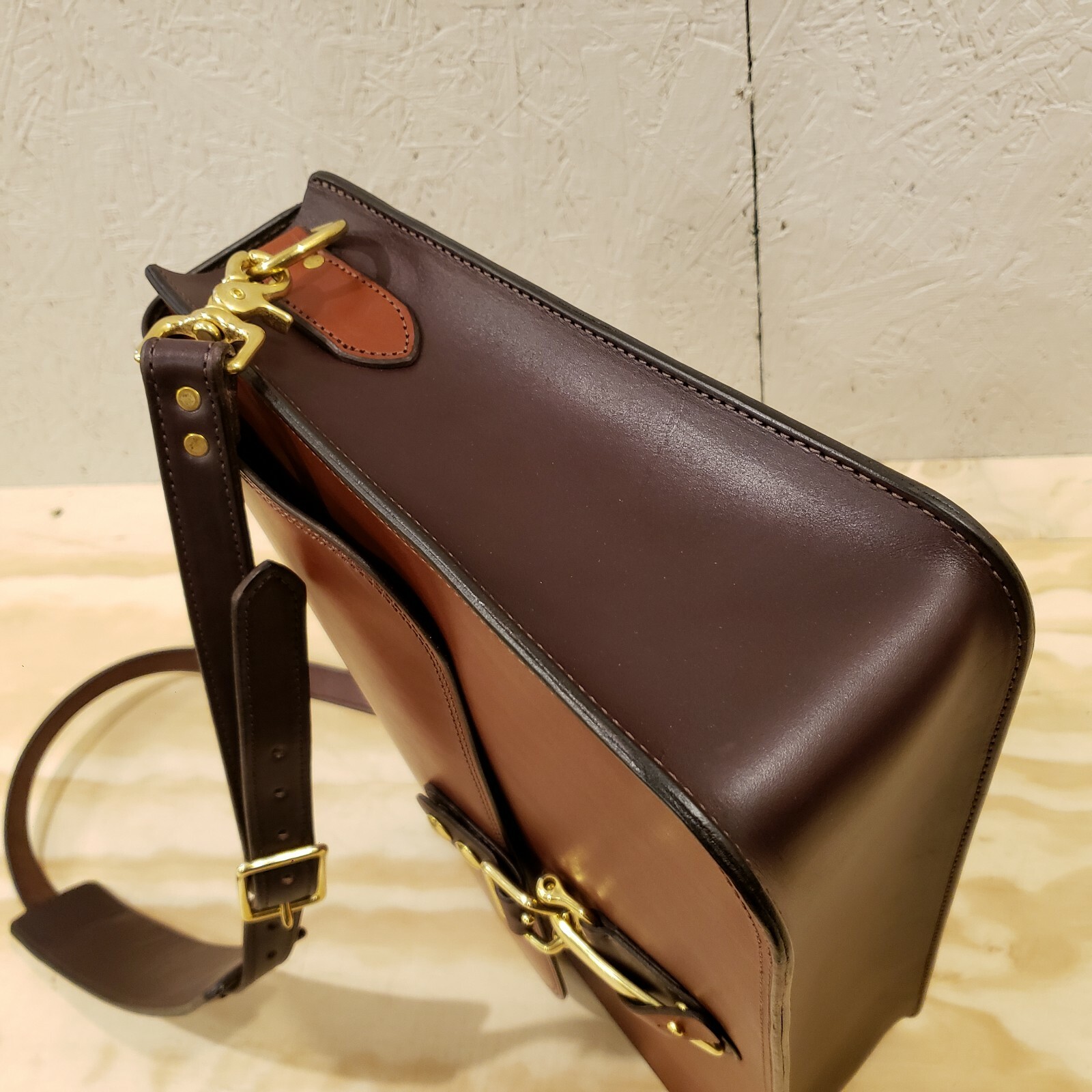 Leather Briefcase with a Lifetime warranty. Handmade in the USA. Wickett & Craig