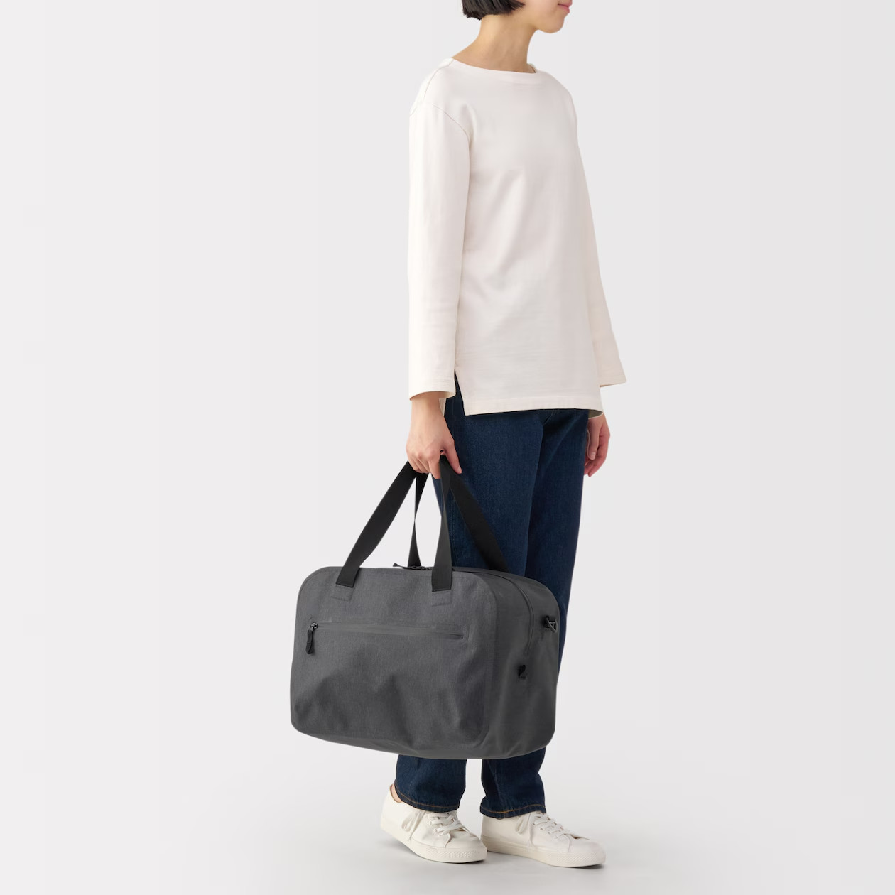 MUJI Water-Resistant Welded Duffel Bag 28-Litter Shoulder Bag Unisex NWT
