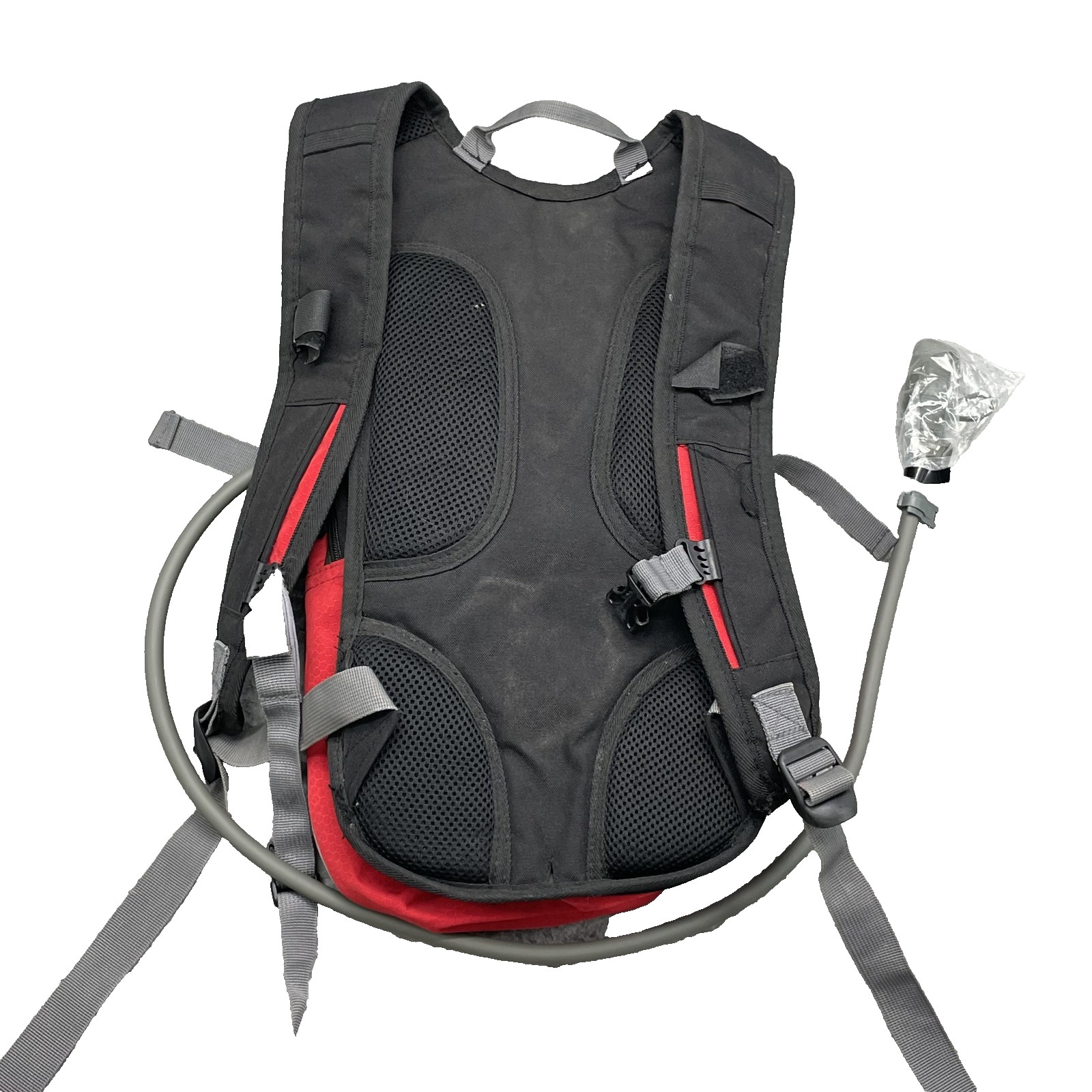 Swiss Gear Backpack Medium Red Hydration System Hiking Camping Travel Gorpcore