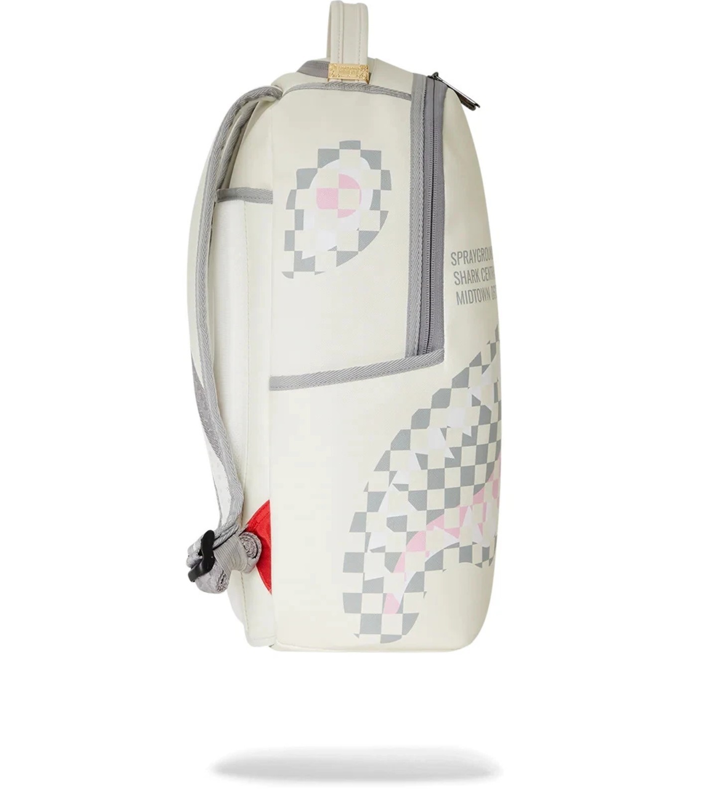 Sprayground Cream Check Dynamic Backpack🔥New Black Large Bookbag School Bag
