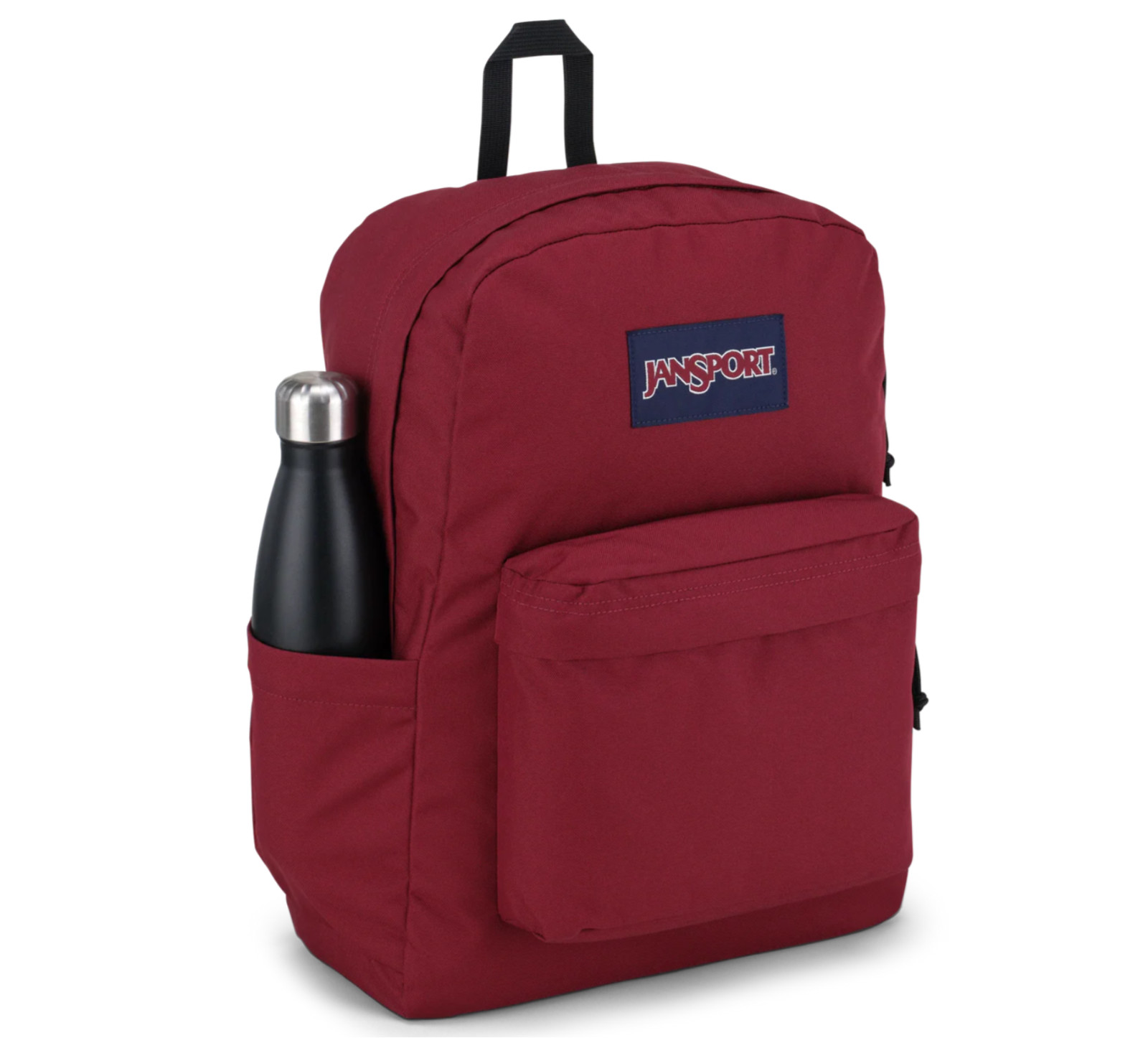 JanSport SuperBreak Plus Backpack Russet Red/Graphite Grey Choose Color