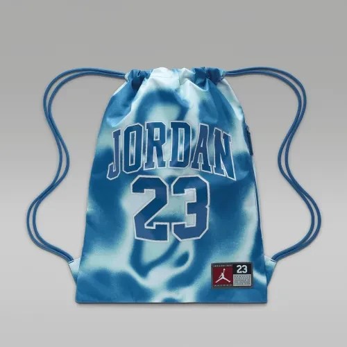 Jordan Drawstring Jersey Unisex Gym Sack Air Jumpman Blue White 9A0757 U1R New