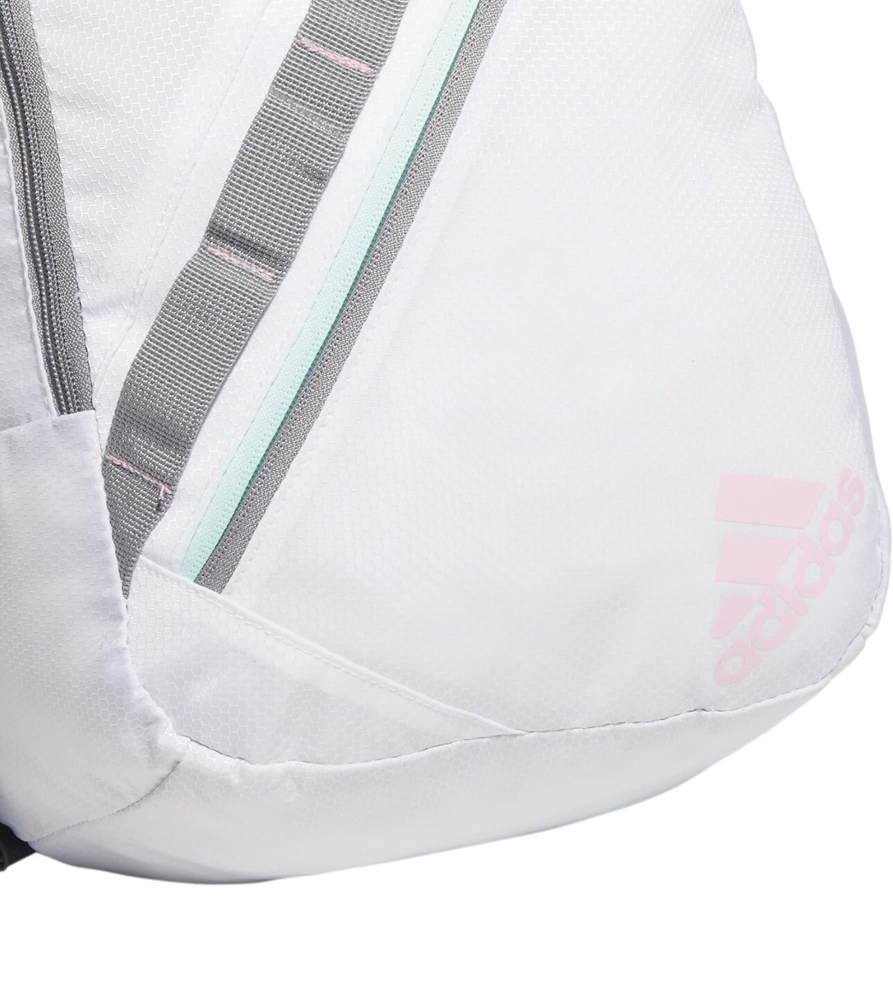 adidas Prime Sling – Single Strap Crossbody Backpack Unisex White Pink Brand New