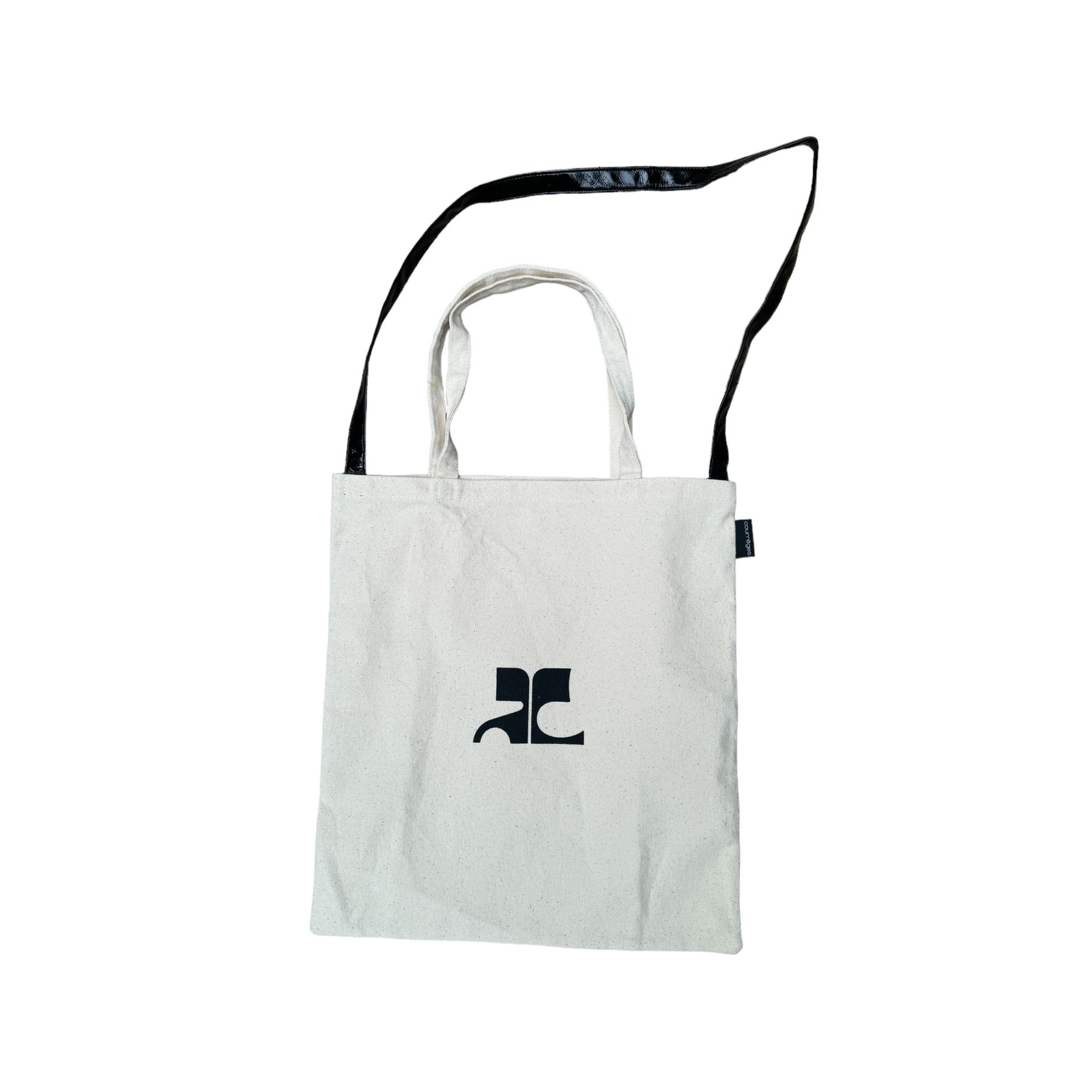 Courreges Beige linen Totebag