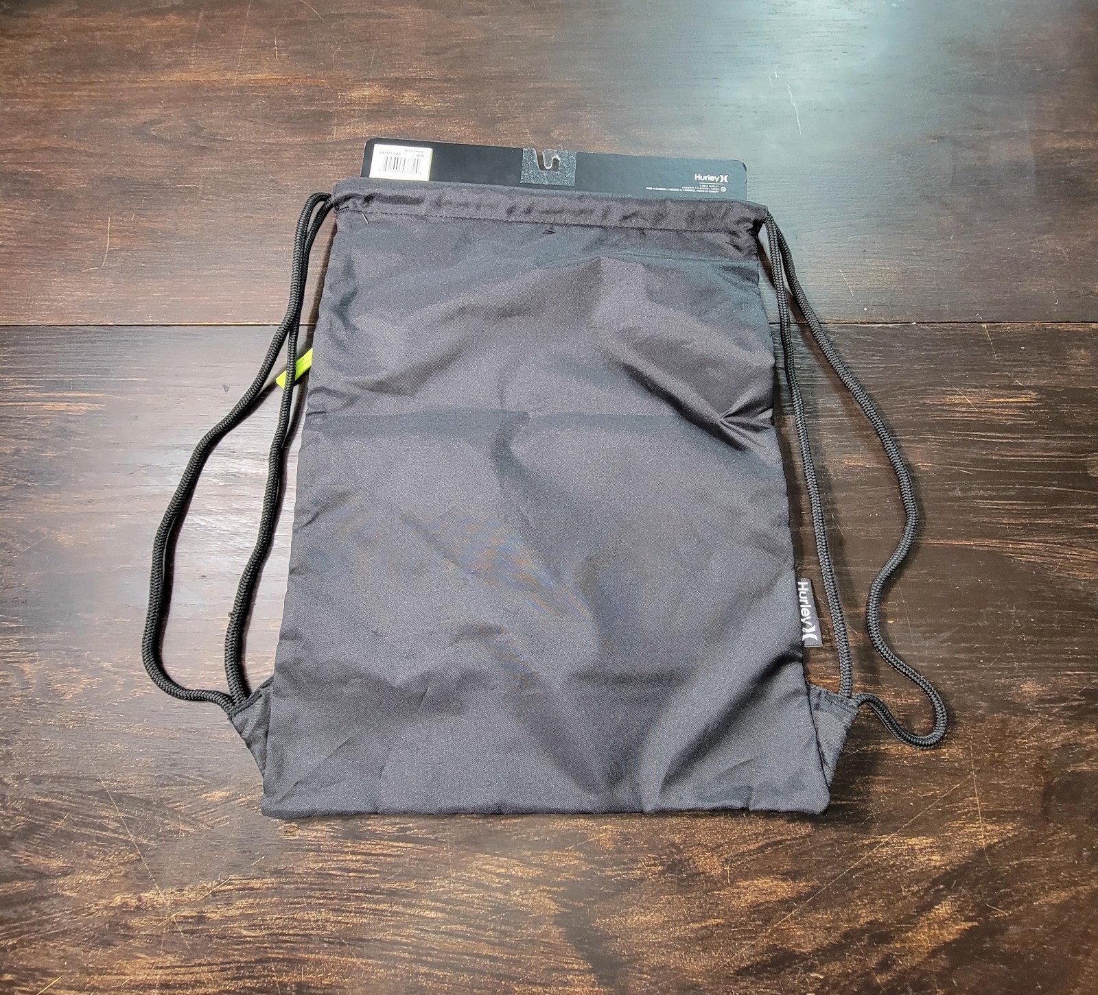 Hurley Cinch Sack Drawstring Bag Backpack Gym School Tote Multicolor Ombre O/S
