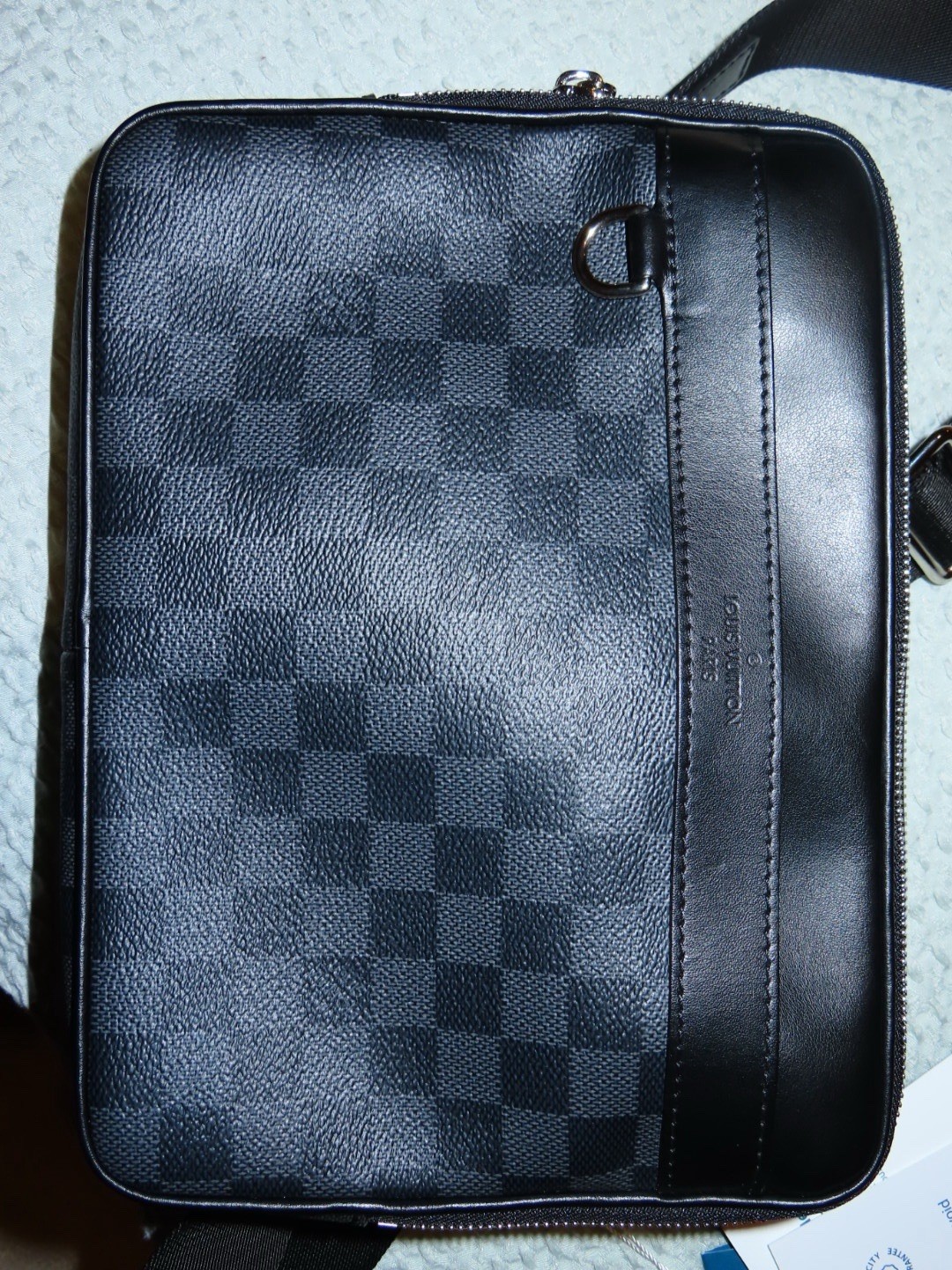 Louis Vuitton Damier Graphite Checkered Black Men’s Messenger Bag