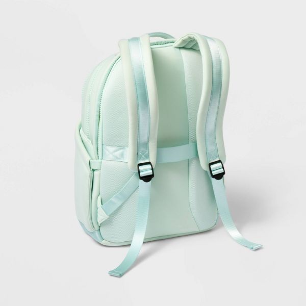 ALL IN MOTION 14L FAUX NEOPRENE BACKPACK – MINT GREEN