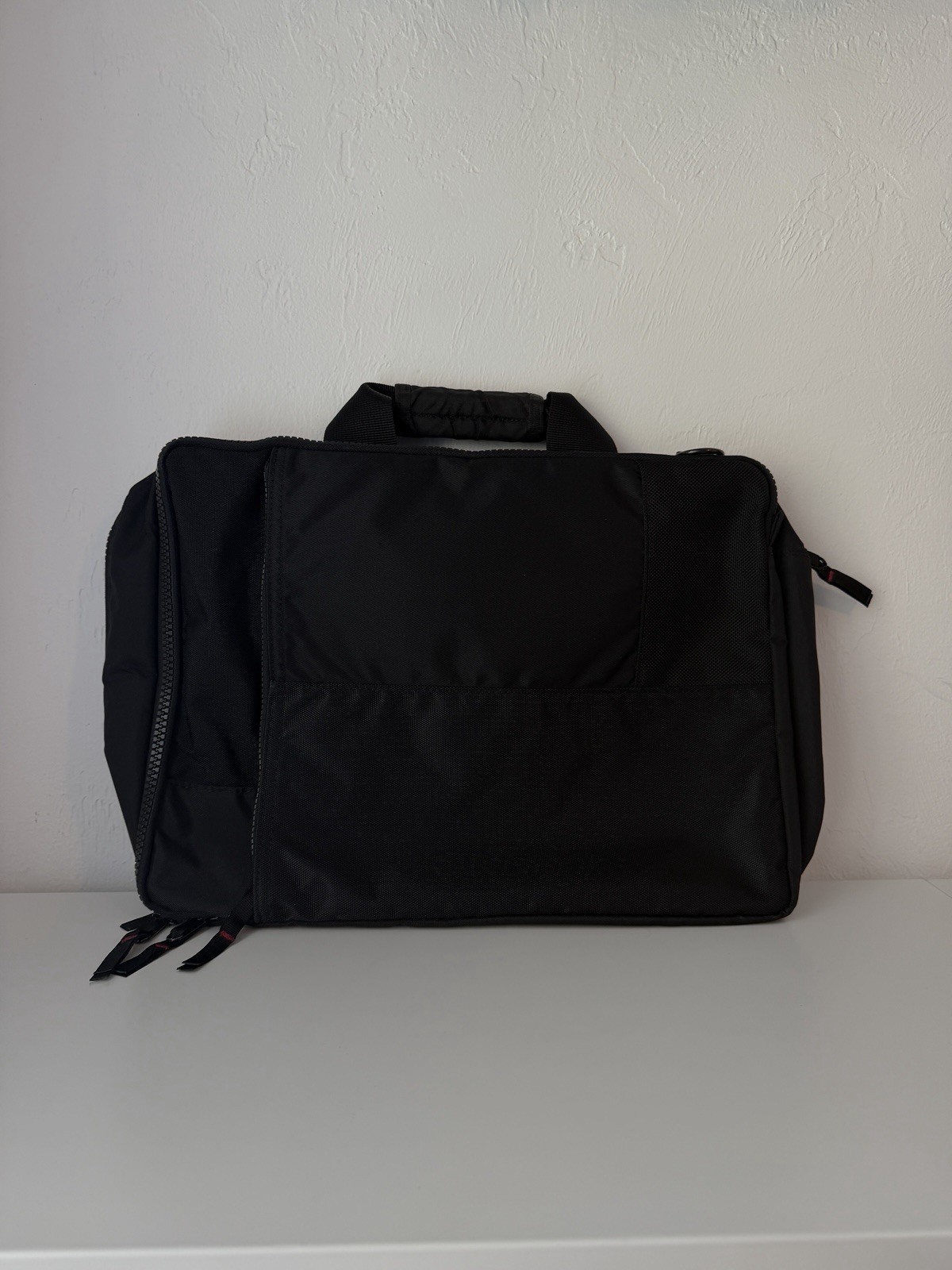 Porter Tokyo 2 Way Network Nylon Briefcase Backpack Black Japan Import US Seller