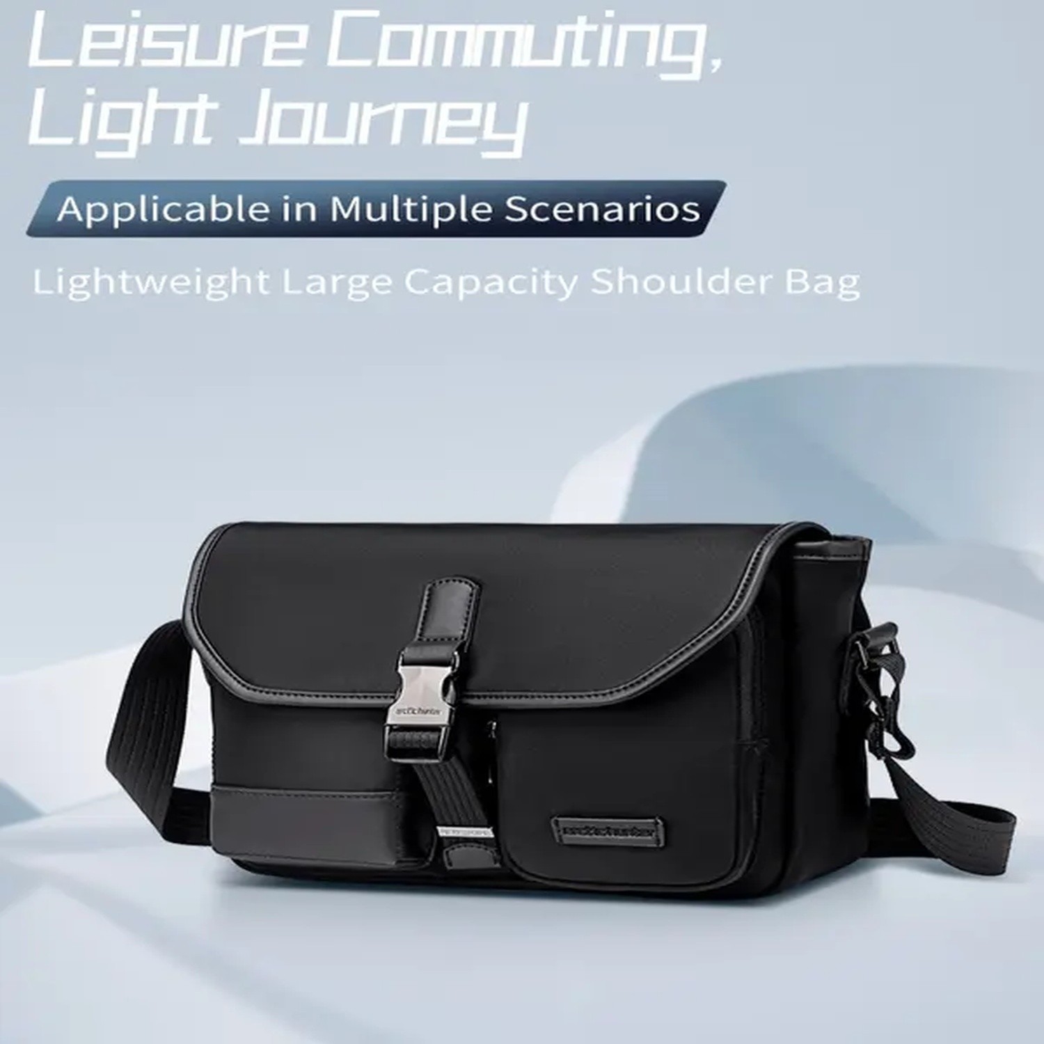 Arctic Hunter Men’s Waterproof Messenger Crossbody Bag–Stylish Work & Travel Bag