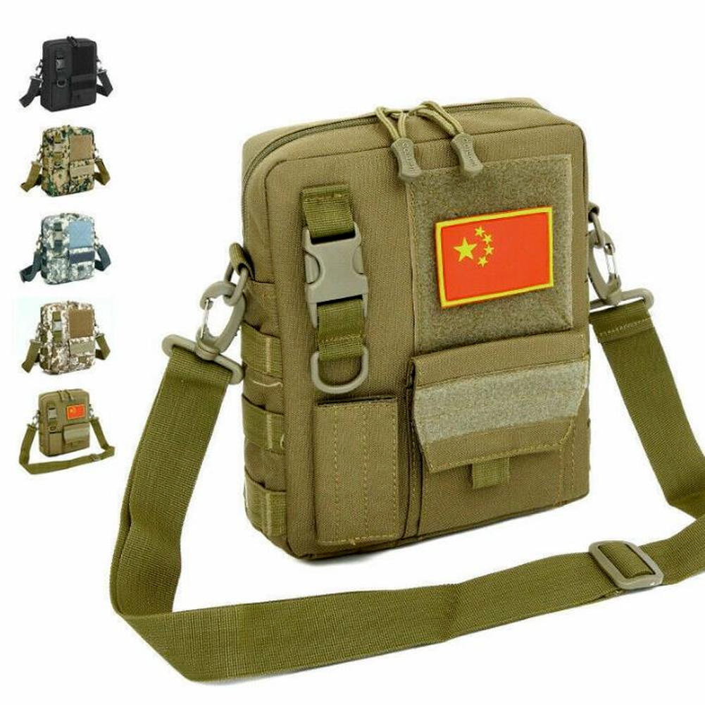 Men Tactical Military Sling Chest Bag Molle Backpack Crossbody Shoulder Pack Bag