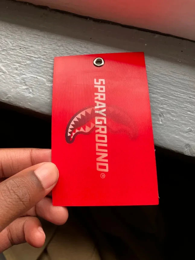 Sprayground Backpack Tags $150,000,000 Golden Bill
