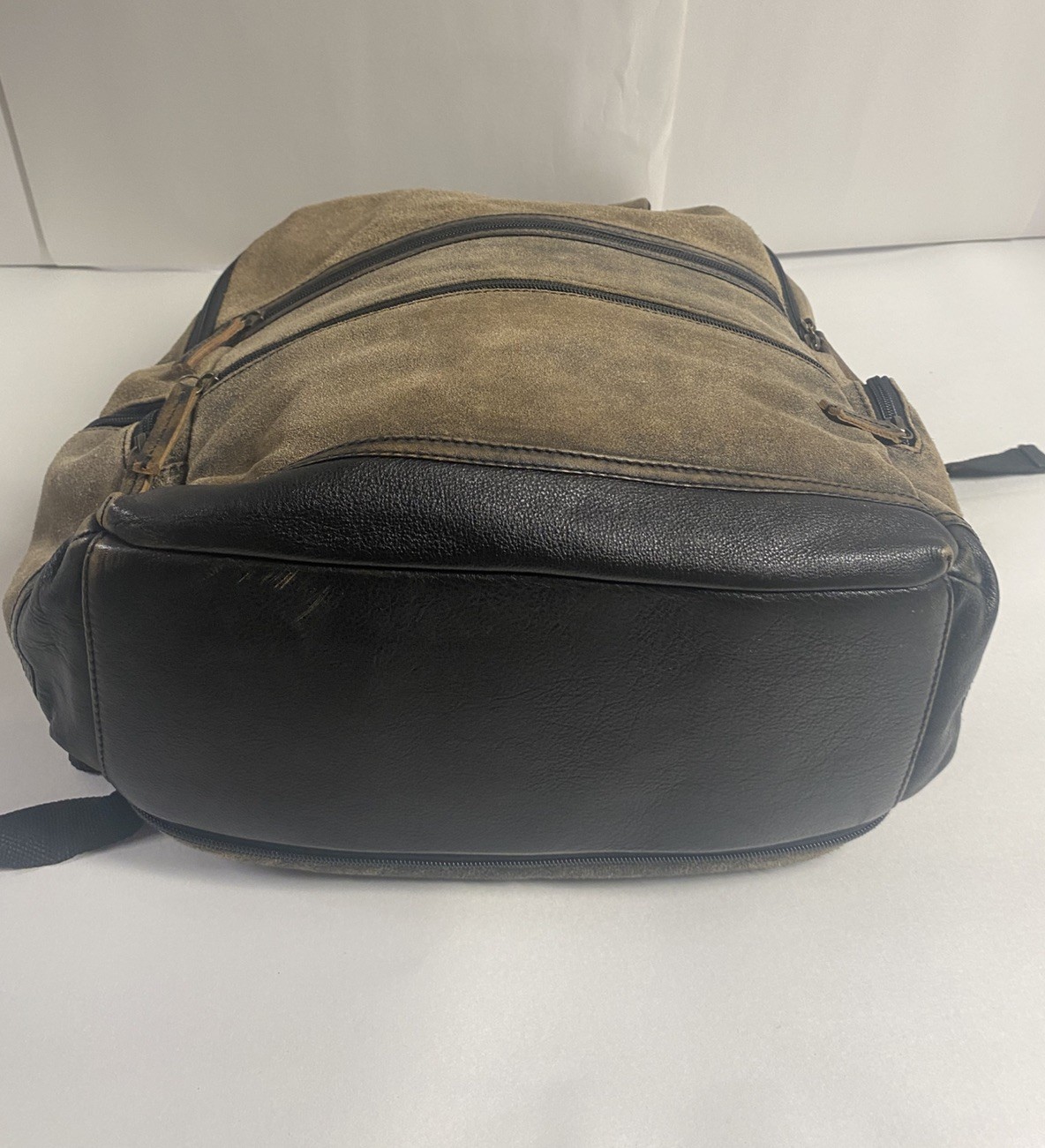 Wilson’s Leather Suede Leather Backpack Laptop Bag Business Travel