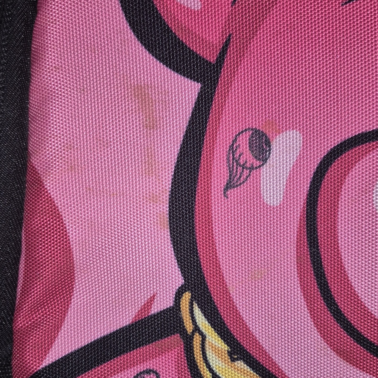 Sprayground Limited Edition Pink Bear Graphic Zip Backpack Large Padded