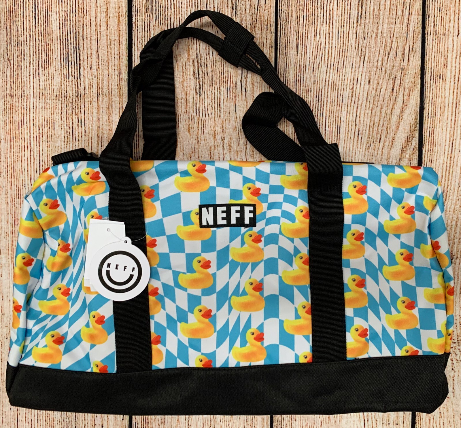 Neff Duffle Bag Rubber Ducks Duckies NWT
