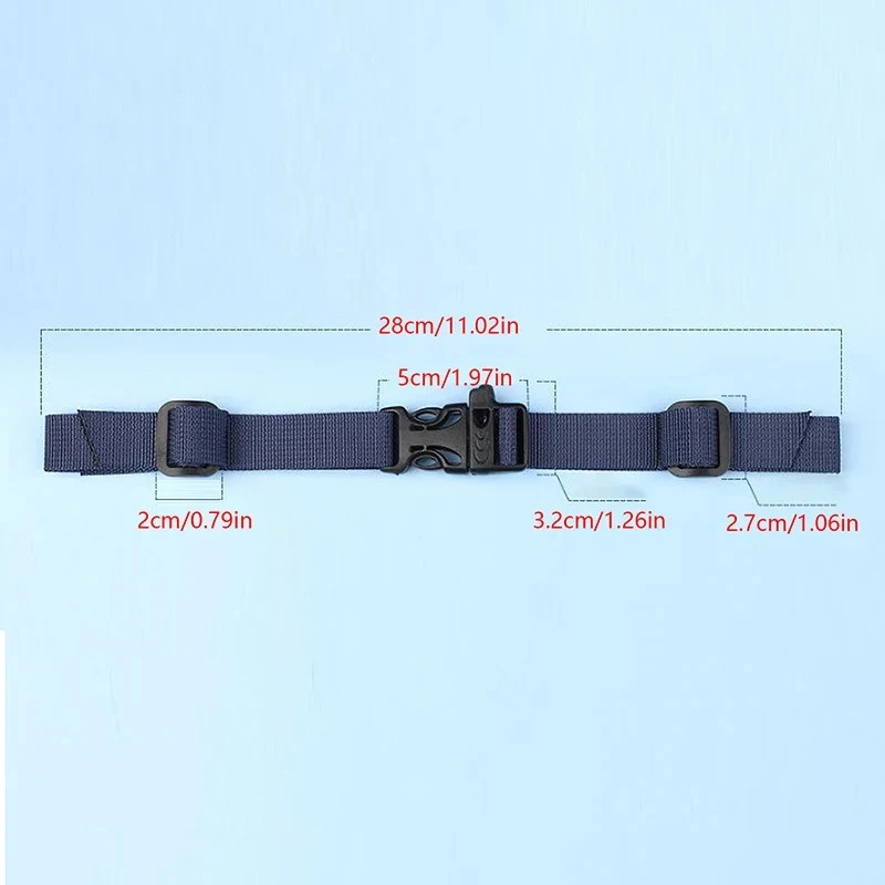 Backpack Chest Bag Strap Harness Adjustable Shoulder Strap for Bag Outdoor Campi