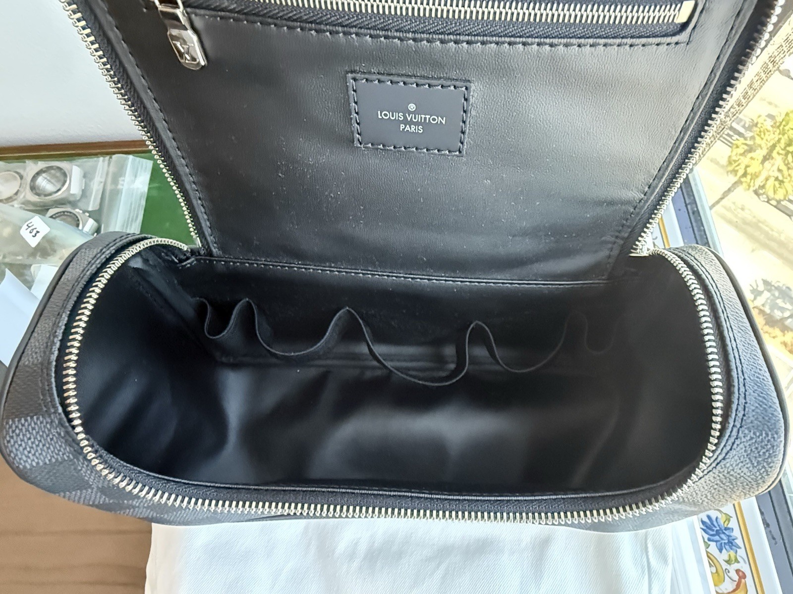 Louis Vuitton Damier Graphite Toiletry Pouch