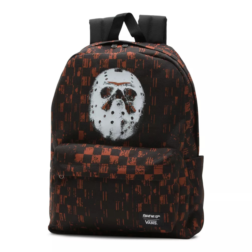 New Vans X Friday The 13th Old Skool Printed Classic Horror Backpack -Ships Fast
