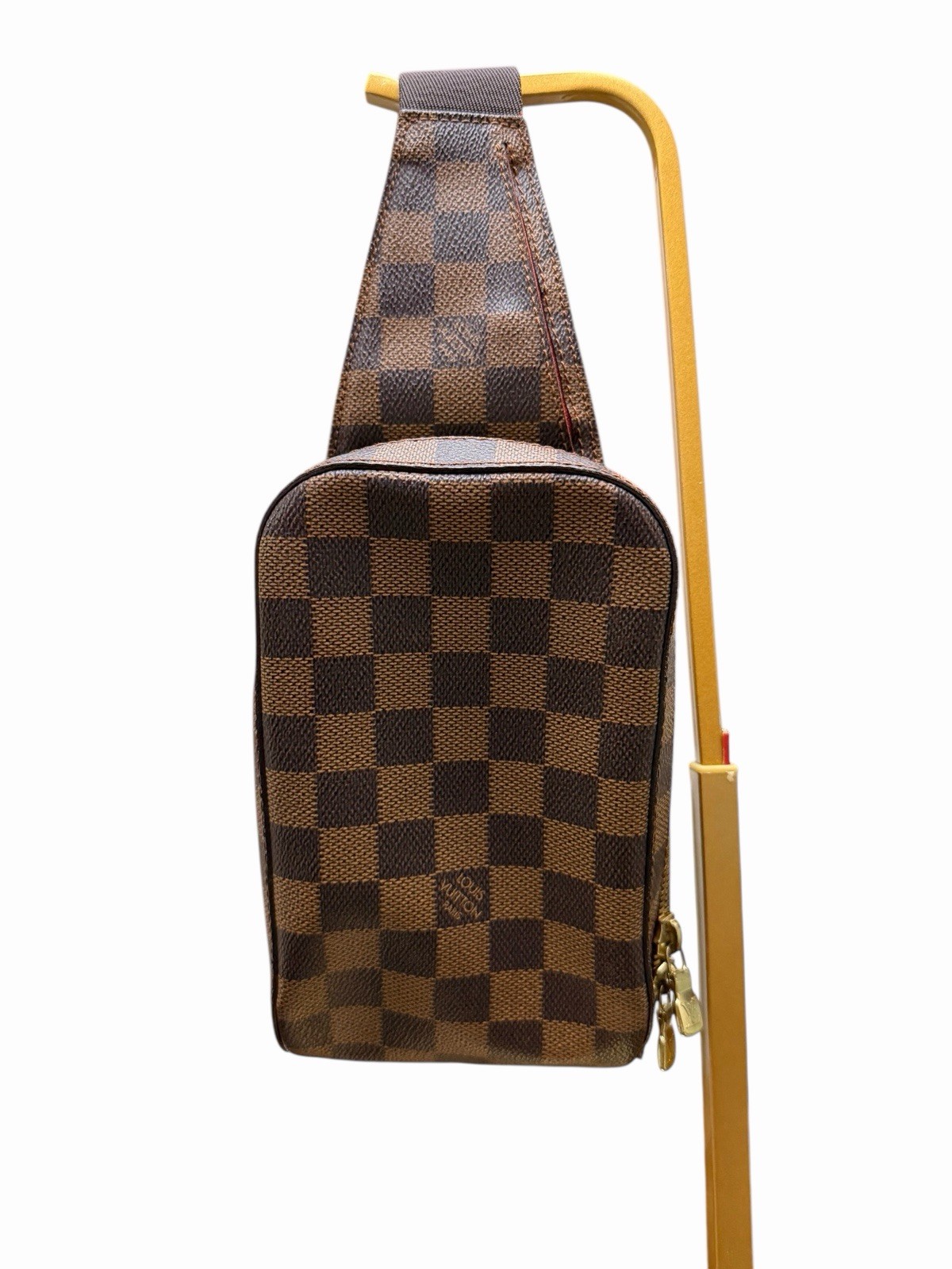 LOUIS VUITTON Damier Ebene Geronimos Shoulder Bag Authentic w Dustbag