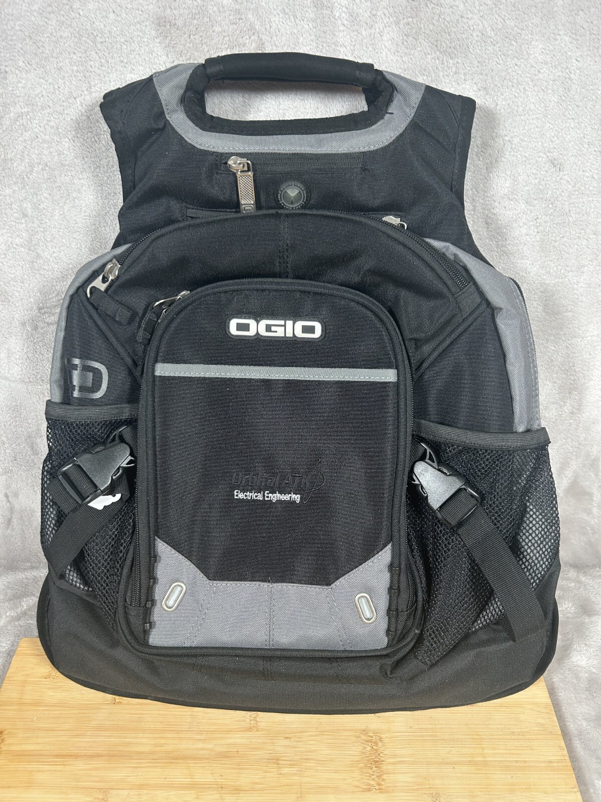 NWOT OGIO Fugitive Backpack Black Street Travel Carry On Commuter Bag Embroider