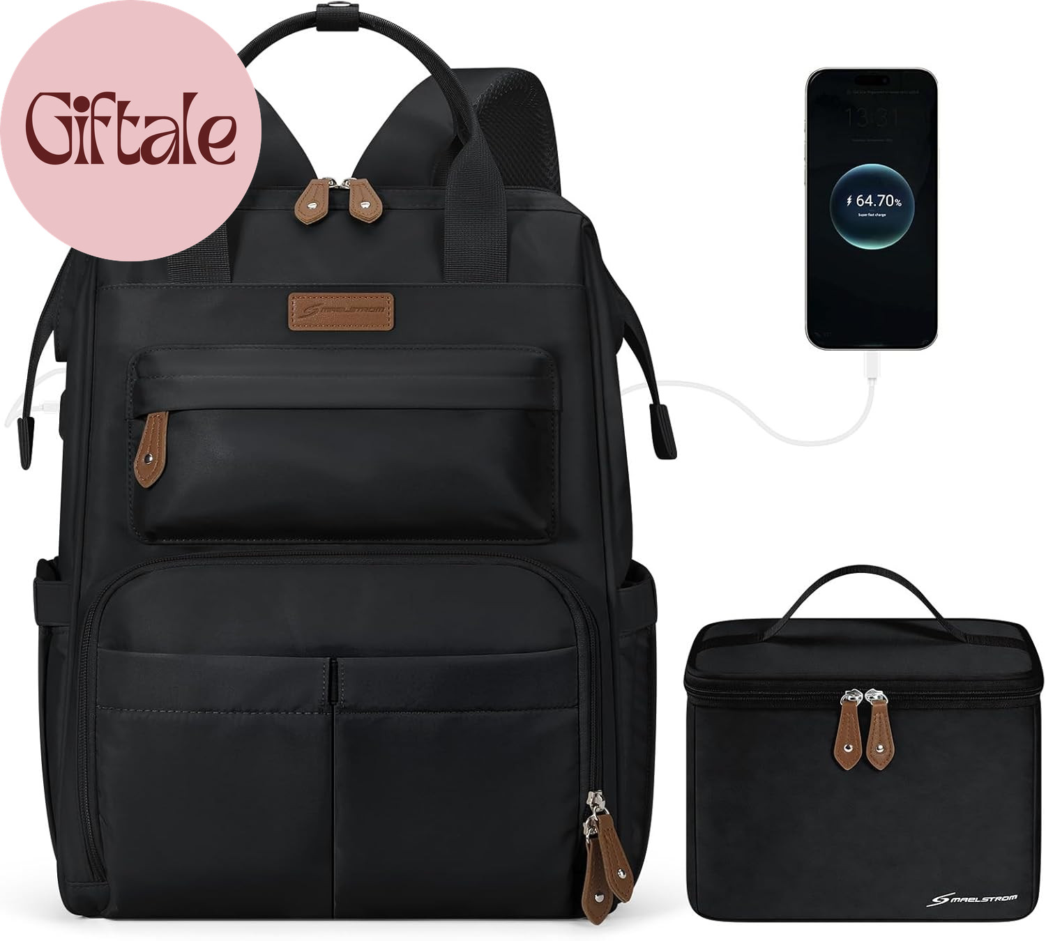 Travel Backpack for Women Men,Laptop Backpack Fits 15.6-17.3 Inch Laptop, Nurse/