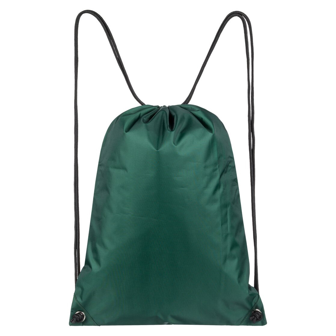 DC Shoes Cinched Drawstring Gym School Bag Hunter Green OS Skate Surf Snow