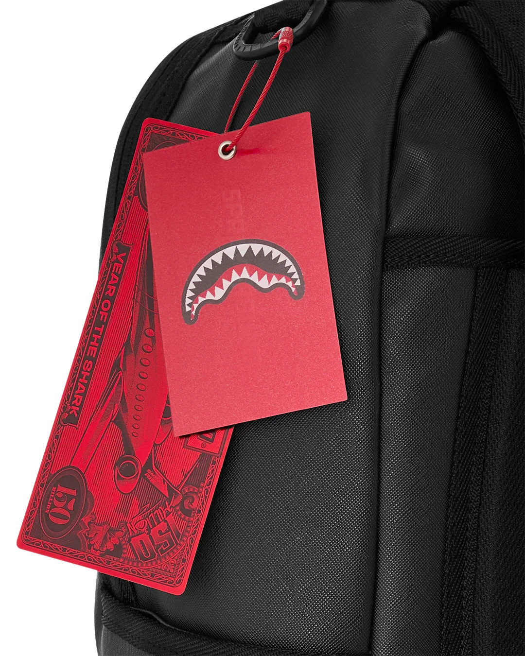 Sprayground Shadow Night King Backpack🔥New Black Travel Bookbag School Bag