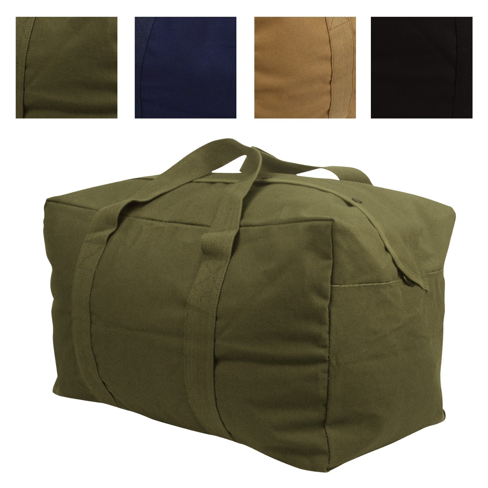 24 Inch Heavyweight Canvas Gear Bag – Can use for Parachute Duffle Carry