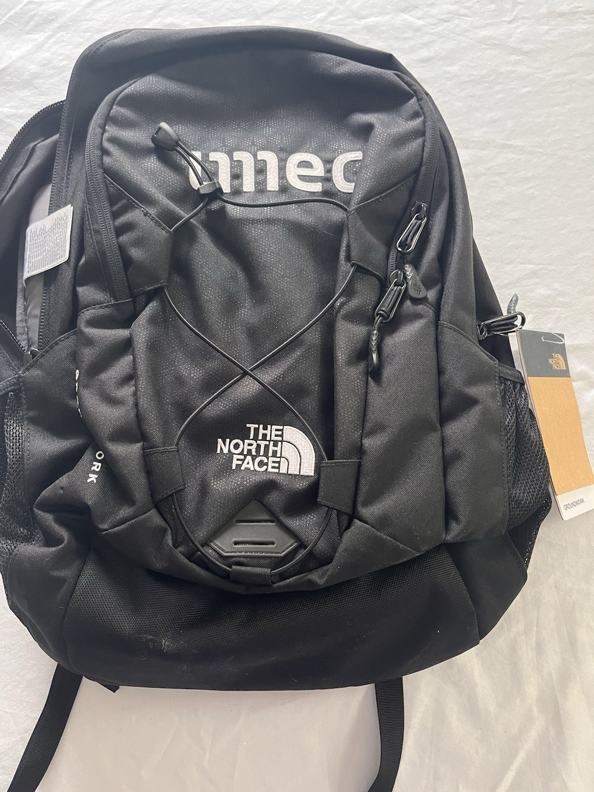 The North Face Groundwork Jester Backpack Company Logo Black Laptop Bag