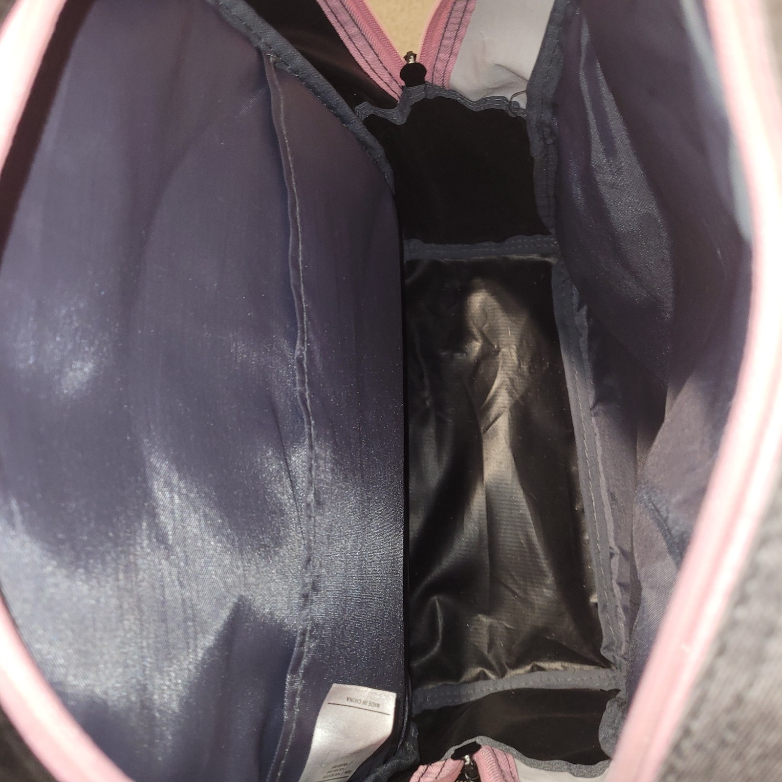 FILA Backpack~ Black/Grey/Pink & White Accents 15″ Multiuse Laptop/Tablet Sleeve