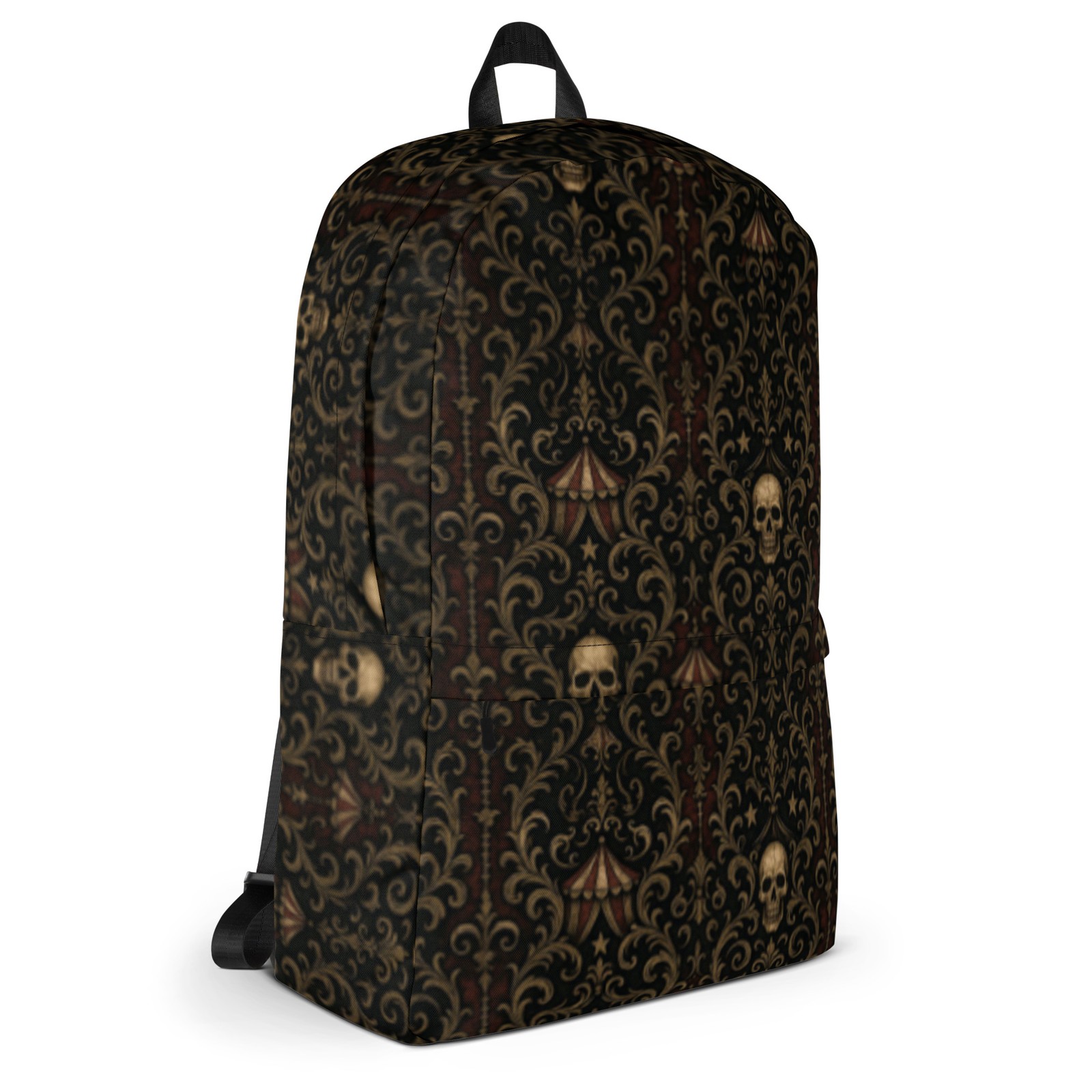 Skull Carnival Backpack Freak Show Circus Horror Bag Gothic Gift Horror