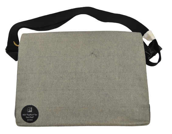 Hex Gyde 15″ iPadPort Charcoal Grey Discounted Messenger Bag