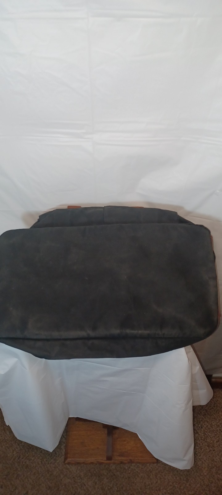 Duluth Trading Co Canvas and Leather Travel Duffle Bag Weekender Carry On Tote